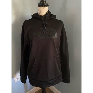 Mens North Face Black on Black Hoodie